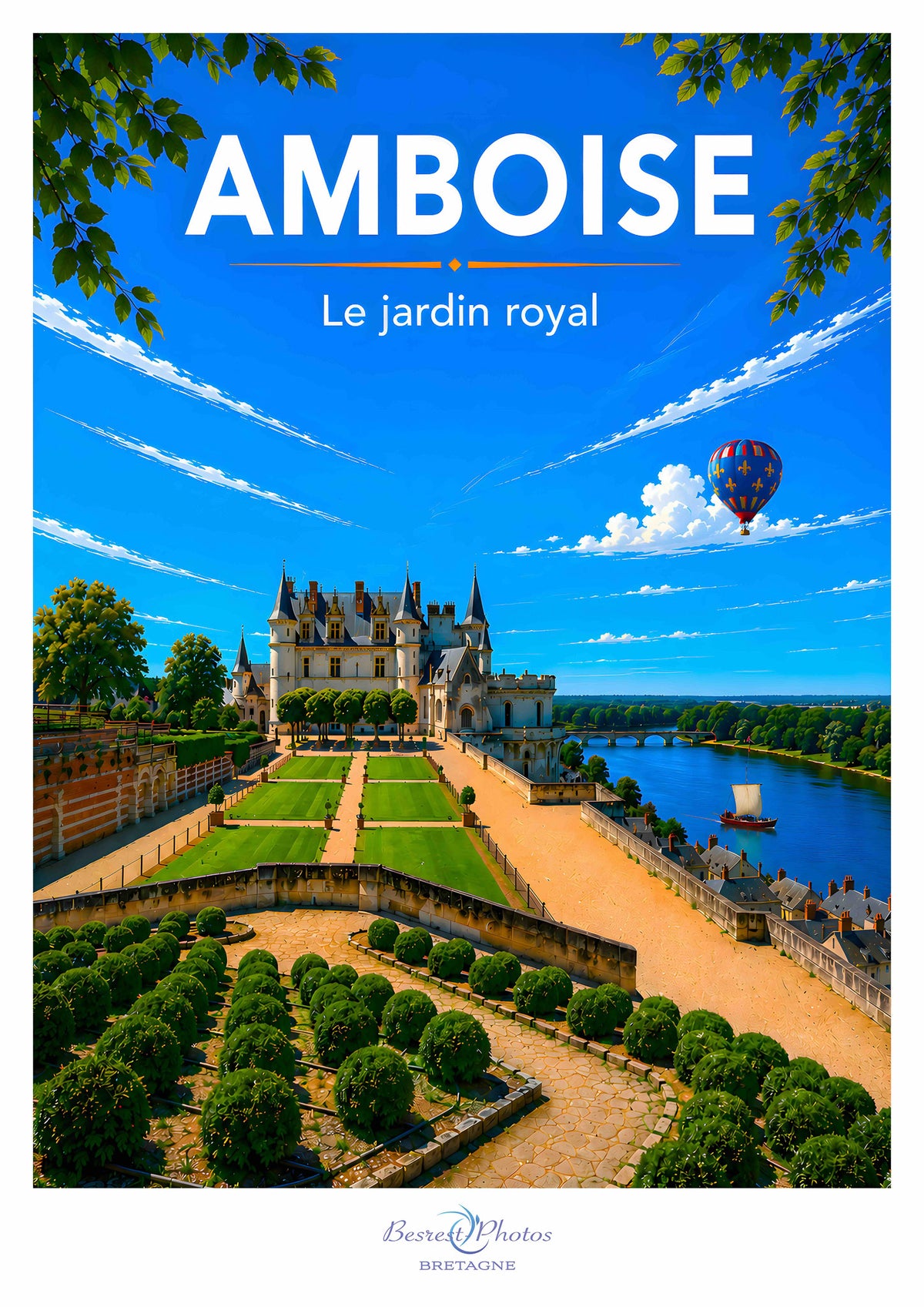 Affiche artistique d’Amboise