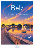 Affiche artistique du pont de Saint-Cado à Belz