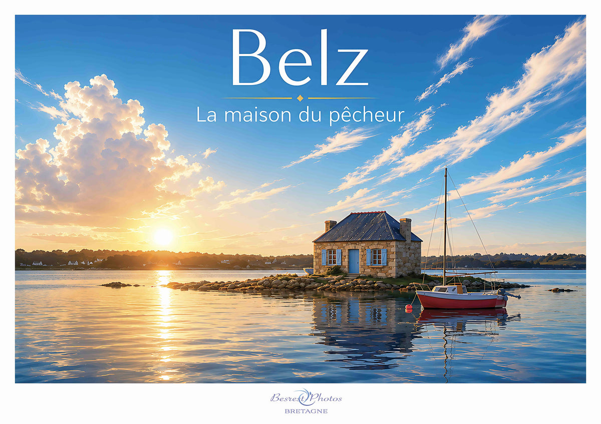 Affiche artistique de Belz