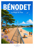 Affiche artistique de Bénodet