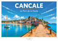 Affiche artistique du port de Cancale