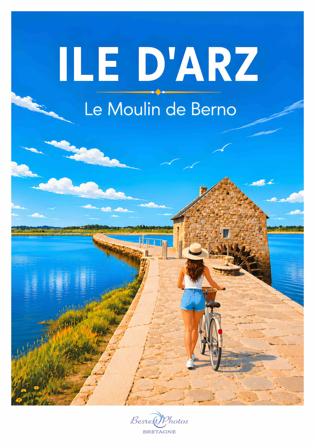 Affiche artistique de l’Île-d’Arz