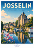 Affiche artistique de Josselin