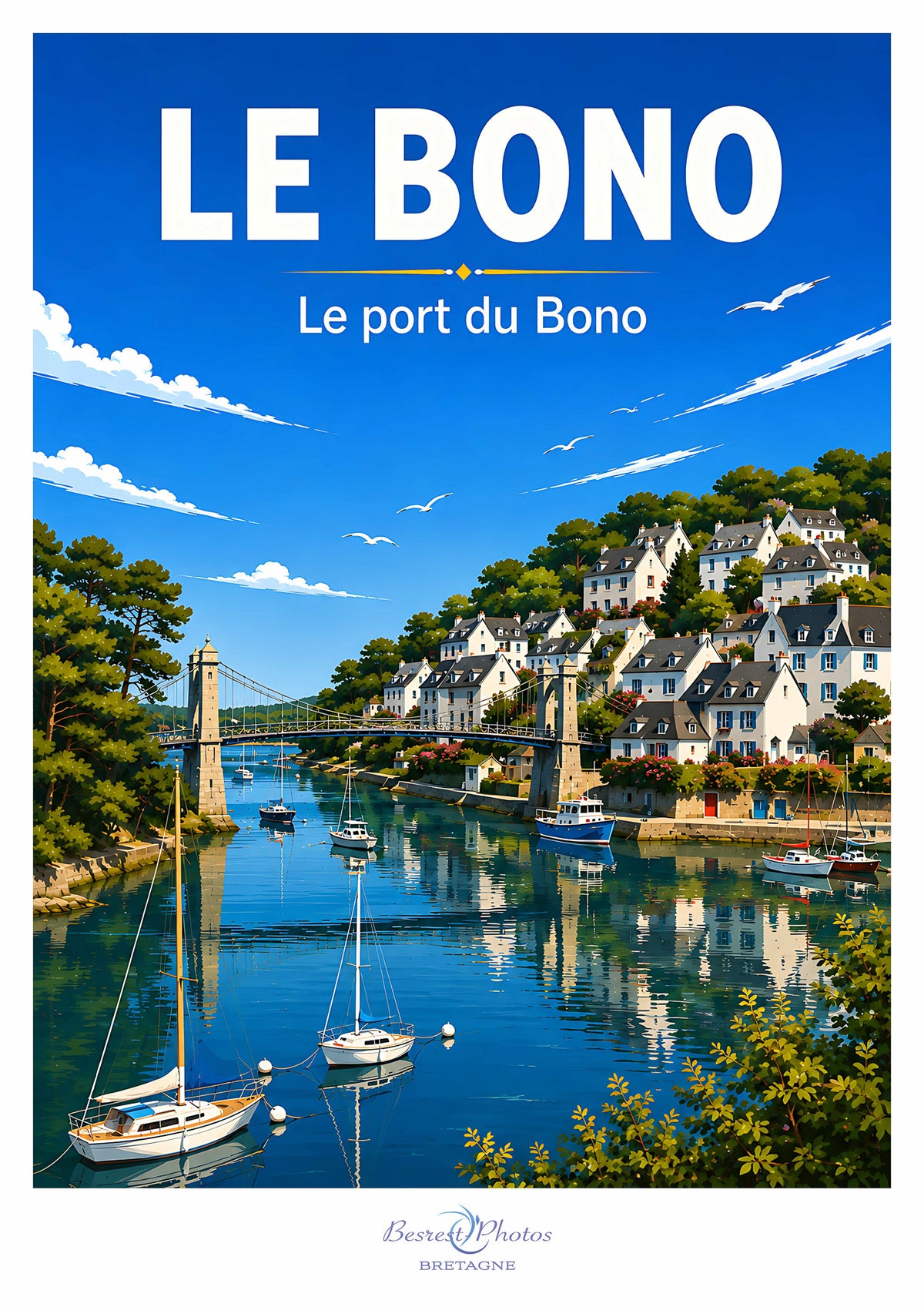 Affiche artistique du Bono