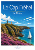Affiche artistique du Cap Fréhel