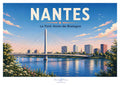 Affiche artistique de Nantes