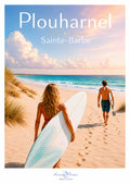 Affiche artistique de Plouharnel — Sainte-Barbe